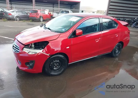 2019 Mitsubishi Mirage G4 Es из США, поврежденный, VIN ML32F3FJXKHF15235